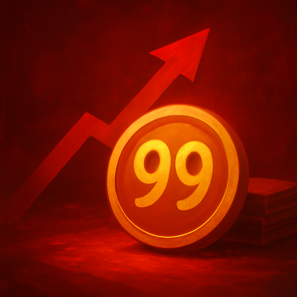 An icon representing the 99 Club Features Overview in a professional design.