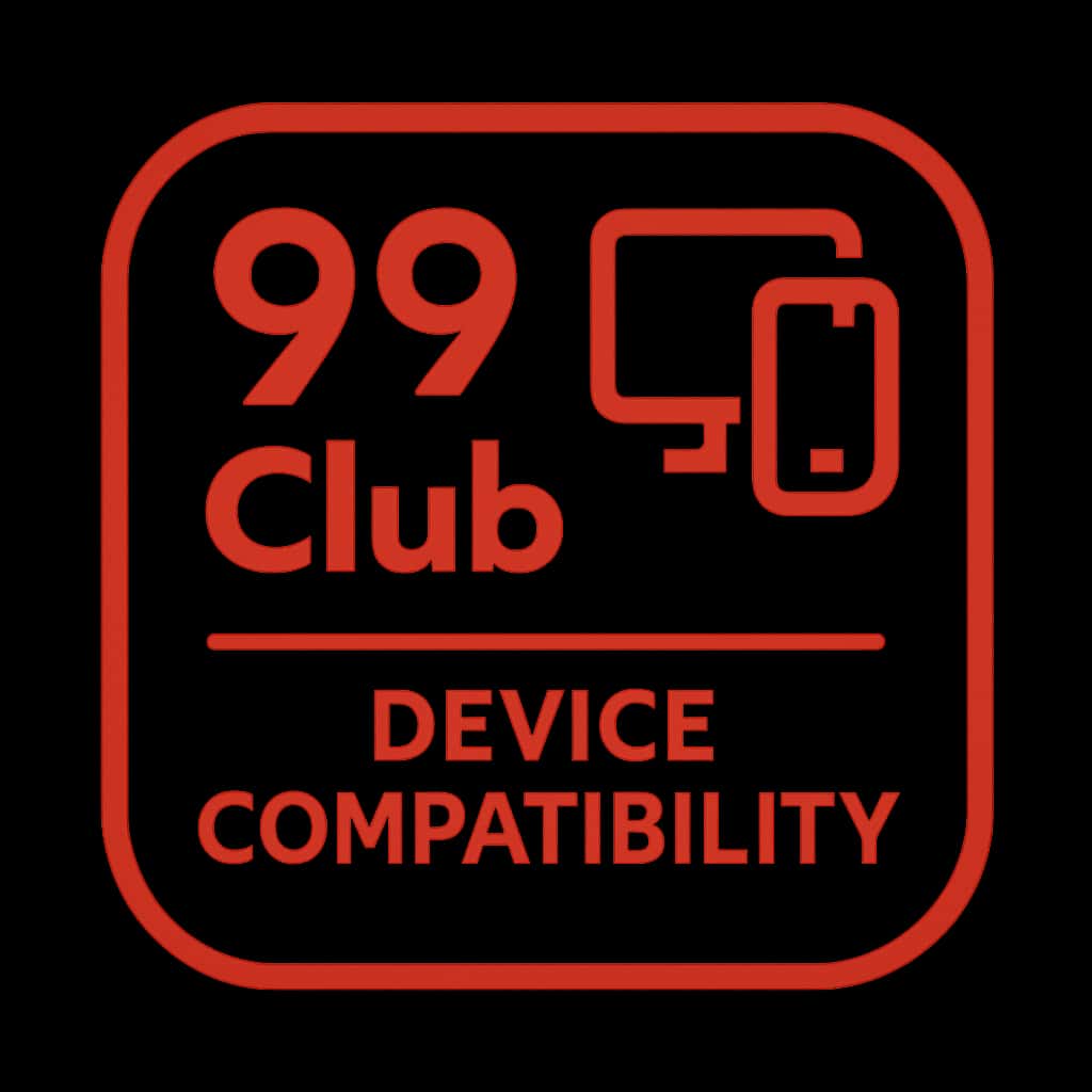 An icon representing the compatibility of devices with the 99 Club.