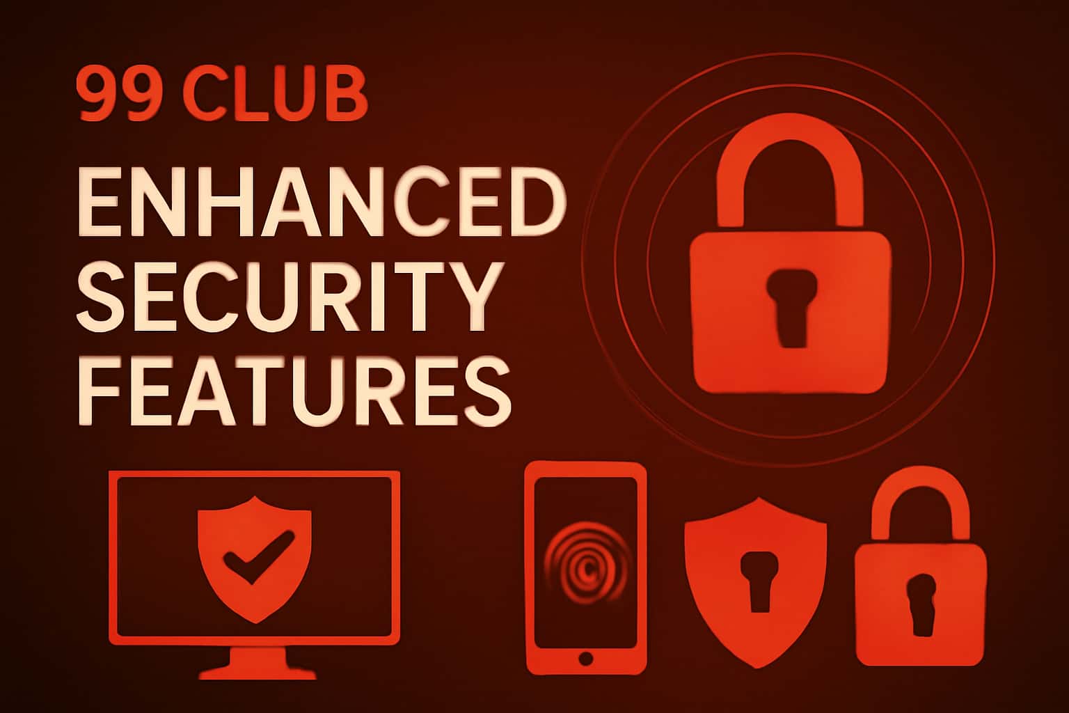 Visual representation of 99 Club Enhanced Security Features showcasing user protection.