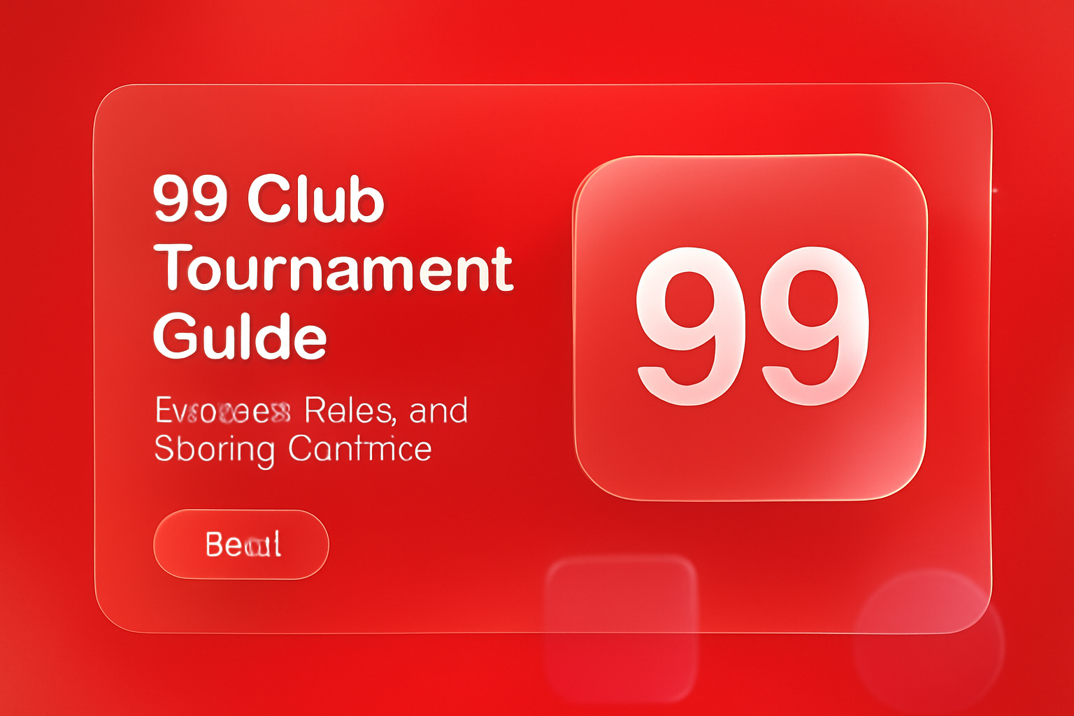 Visual representation of the 99 Club Platform navigation with a futuristic design.