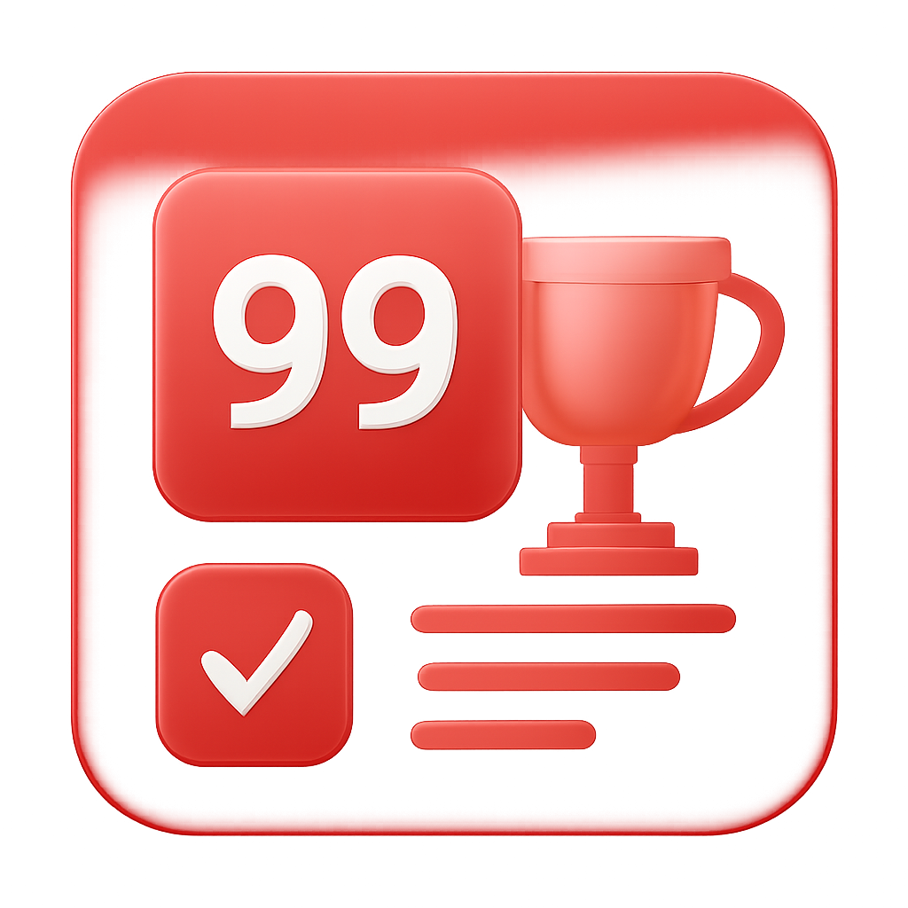 Icon representation of Navigating 99 Club Platform.