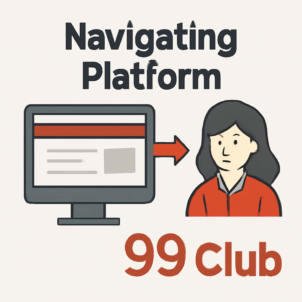Diagram illustrating key features of the 99 Club Platform.